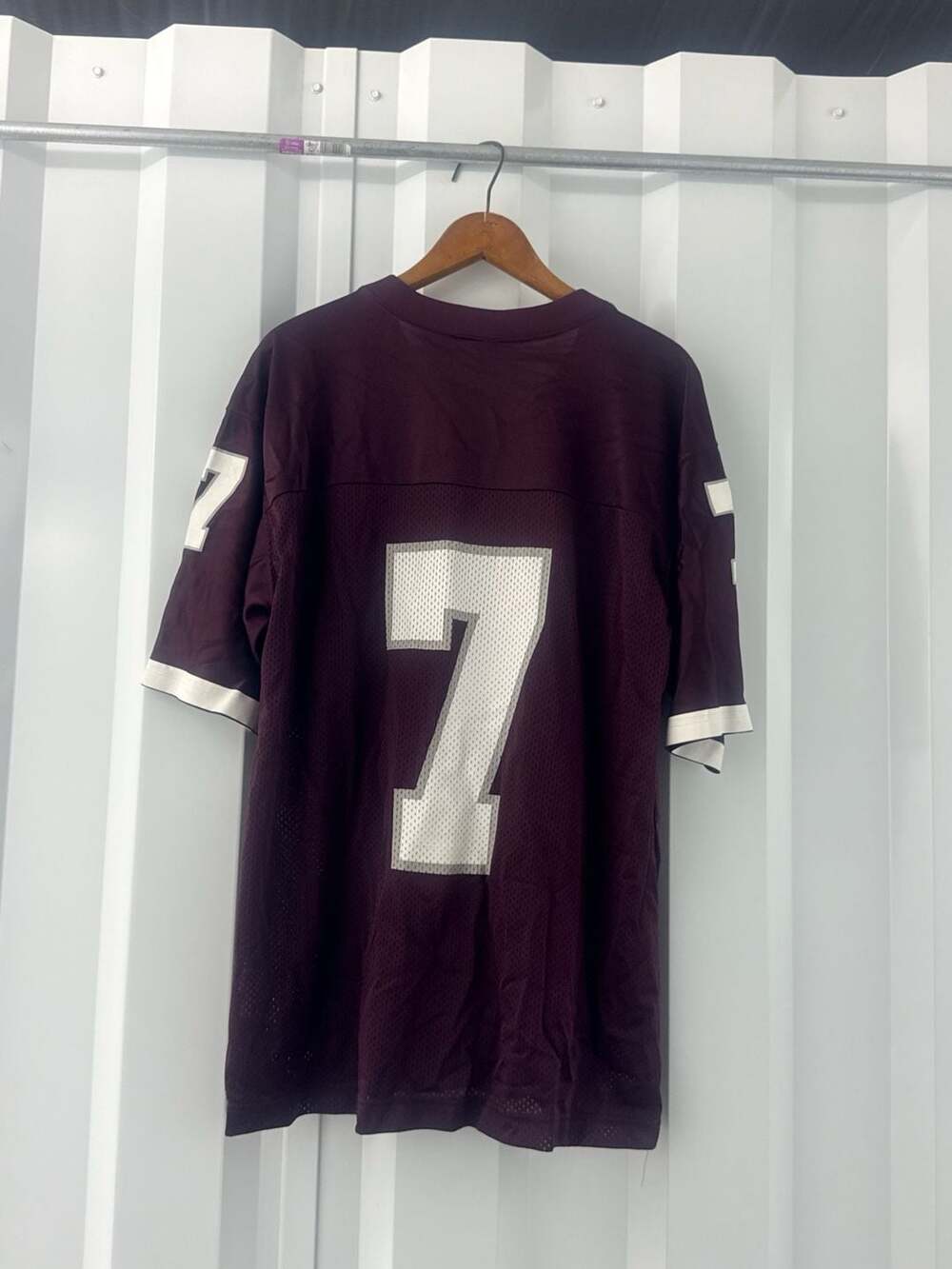 Vintage Adidas Texas A&M Aggies #7 Maroon Football Jersey – Men's Size Medium - Picture 5 of 5